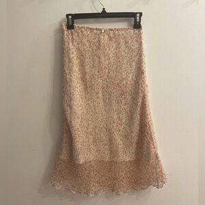 Vintage Floral Skirt